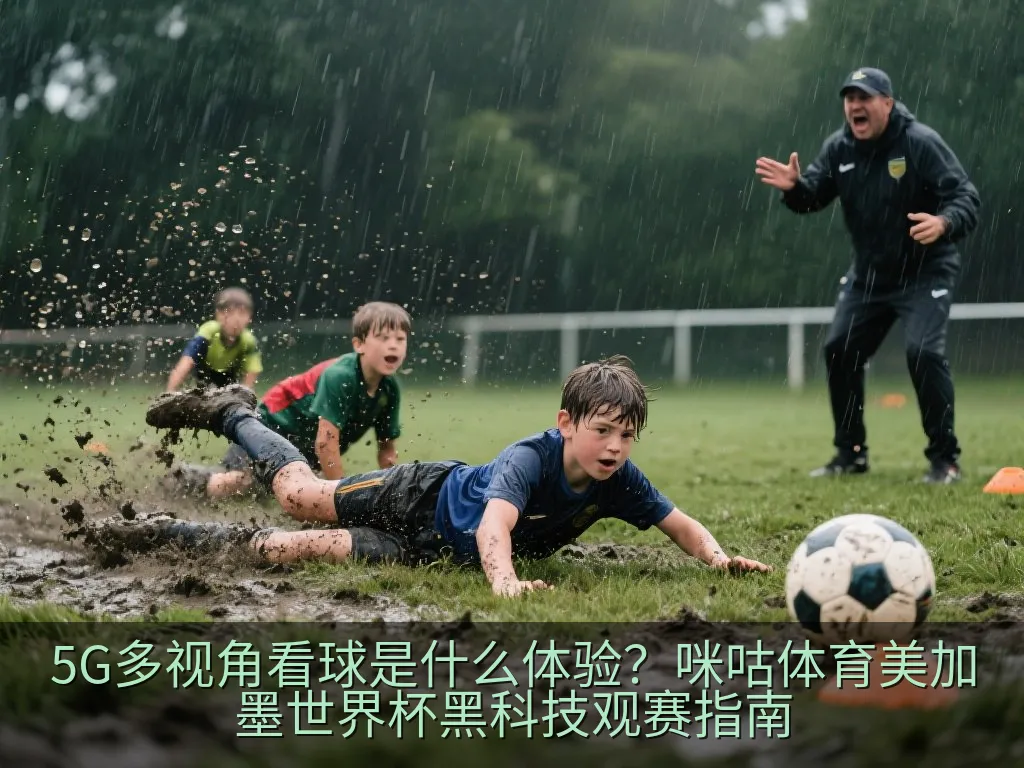 智能电视屏幕上显示的足球比赛实时战术数据与多视角预览